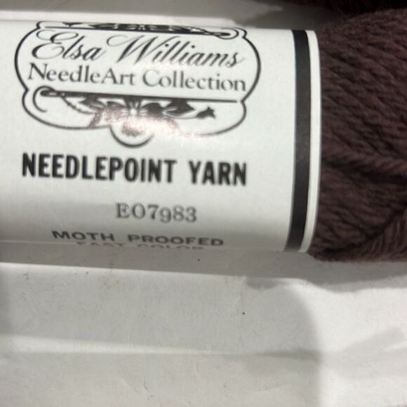 Elsa Williams Mixed Lot 11 Skeins Brown Needlepoint Yarn 40 Yd Skein 100% Wool - Picture 12 of 12